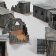 IMG_2242.jpg Doc's Peasants Damaged Bundle Gaming Terrain