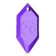 CANCER ENTERO.stl KEY CHAIN / KEY CHAINS : ZODIACAL CRYSTALS