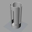 Cupholder200cc.jpg Water Plastic Cup Holder / Dispenser (200cc Ø70mm)