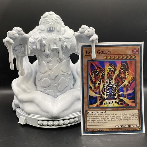 Yugioh - Lava golem STL File for 3D printingCults