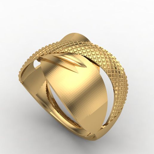 Lightweight Women Ring Jewlery Rings For Women STL 3DM 3D JEWELLERY 3D model