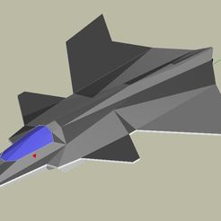 X36-1.jpg Free STL file McDonnell Douglas X-36・3D printing model to download