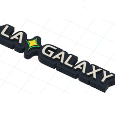 LAGalaxy.png Archivo STL gratis Los Angeles Galaxy・Plan para descargar y imprimir en 3D