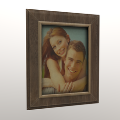 1.png classic picture frame wooden double