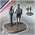 1-PREM.jpg French napoleonic officers with map 6 - Great Army Napoleon XIXe Medieval terrain