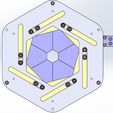 iris mechanism-hexagon with hole 2.jpg Sliding Iris mechanical-hexagon with center hole