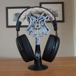 20201015_080200.jpg Free STL file Harry Potter Headphone Stand・Template to download and 3D print, 3DPrintBunny
