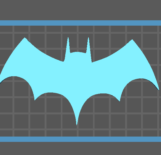 🎲 Batarang・Free STL File for ・Cults