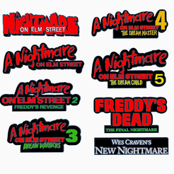 Screenshot-2024-02-06-075718.png NIGHTMARE ON ELM STREET - COMPLETE COLLECTION of Logo Displays by MANIACMANCAVE3D
