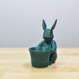 Conejo de Pascua Juguete/Maceta/Planter