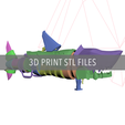Fishbones_STL02.png Jinx Arcane Fishbones - 3D Print STL Files League of Legends