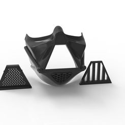 untitled.273.jpg Free STL file DARTH VADER ANTIFACIAL MASK・3D printing model to download