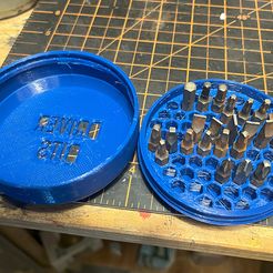 generic-driver-bits-open.jpg Free STL file Slotted Driver Bit Case・3D printing design to download