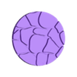 cobblestone 32mm10.stl Bases topper cobblestone 25mm 32mm 40mm 50mm