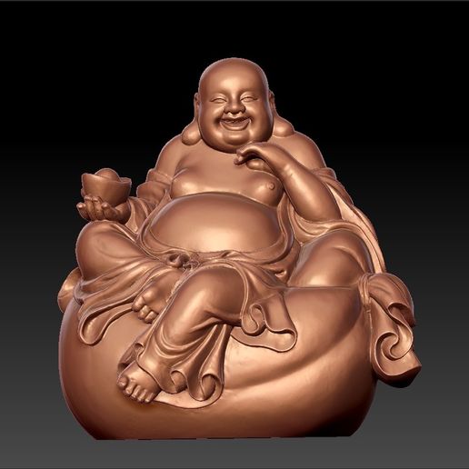 Maitreya buddha - 3D model önizlemesi