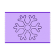 Stamp25_IceCrystal.stl Stamp 25 Ice Crystal - Fondant Decoration Maker Toy