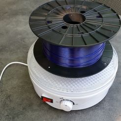 Corsori Food Dehydrator (CFD-N051-W) Modification to Filament Dryer by jaln, Download free STL model