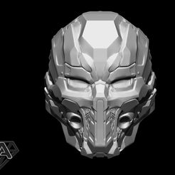 1.jpg Archivo OBJ Mortal Kombat X Triborg Smoke Sci fi helmet model 3D print model・Diseño de impresora 3D para descargar, LAfactorystore