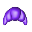 Croissant.stl Fichier Stl Croissant