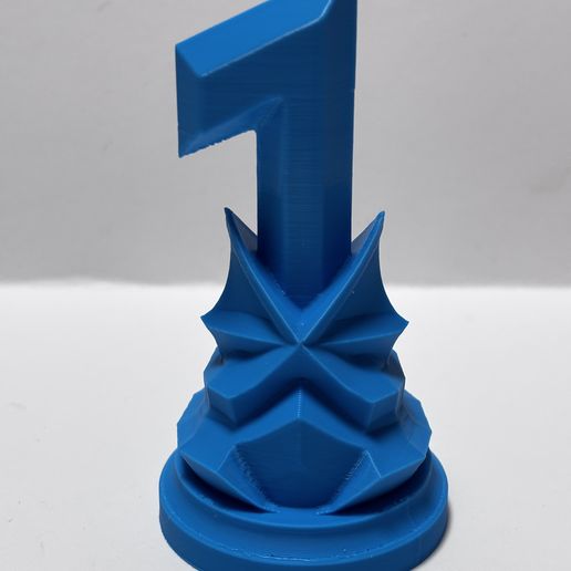 Number One Trophy - First Place Award