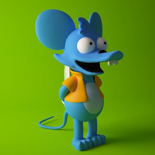 TOM AND DALY, ITCHY AND SCRATCHY 3D model