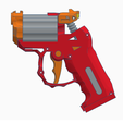 Red-Grey.png Toy Blaster "Trigger" (semi-auto, trigger-primed, double-action)