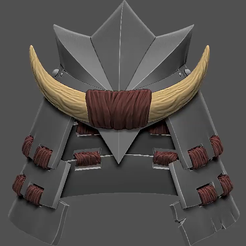 Untitled-1.png Файл STL 11-Барака Шлем・Модель для печати в 3D скачать