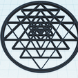ssri-yantra-triangles-1.png SRI YANTRA triangles, PACK of 4 files, pendant, coaster, keychain, fridge magnet, charm