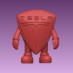 1.jpg Fichier STL E MAN / TESLA MAN - TESLA PILL・Objet pour impression 3D à télécharger