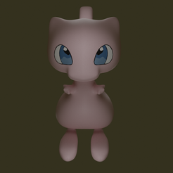 mew-008.png Mew Pokemon 3D Print