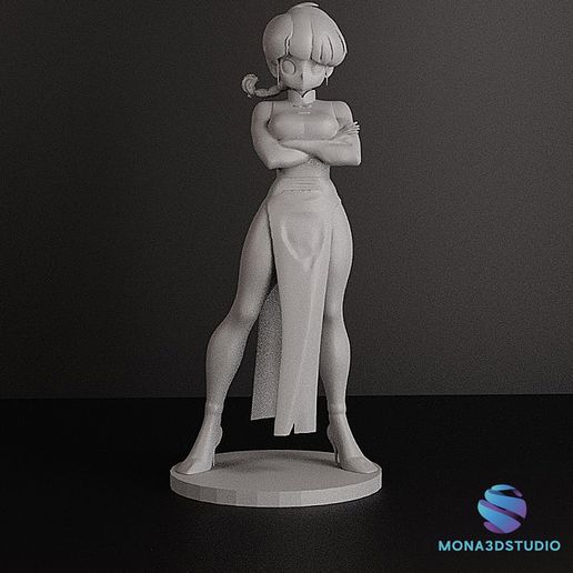 💬 Ranma figure・ STL File for 3D printing・Cults
