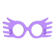 luna_lovegood_glasses_frame.stl Luna Lovegood SpectreSpecs