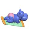 22.jpg HIPPO BABSI BABY FOR 3D PRINT STL