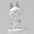 raymondsnip.PNG Free STL file Raymond - Animal Crossing・3D printable model to download, skelei