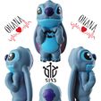 Stitch Love (Easy print no support)
