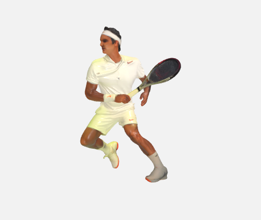 👤 Roger Federer - Figure・ OBJ File for 3D printing・Cults