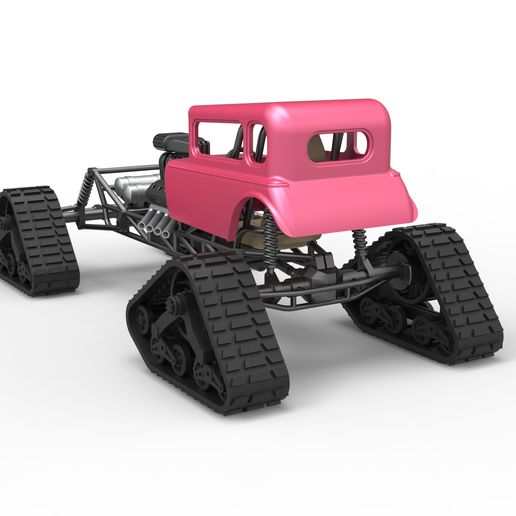 11.jpg Diecast Hot Rod auf Schienen Maßstab 1 bis 25