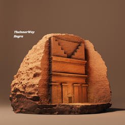 hedra01.png STL-Datei Grabmal des Lihyan, Sohn des Kuza・3D-druckbare Vorlage zum herunterladen