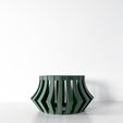 misprint-1063.jpg The Veria Orchid Planter Pot with Drainage | Tray Included | Modern and Unique Home Decor for Orchids and Plants  | STL File
