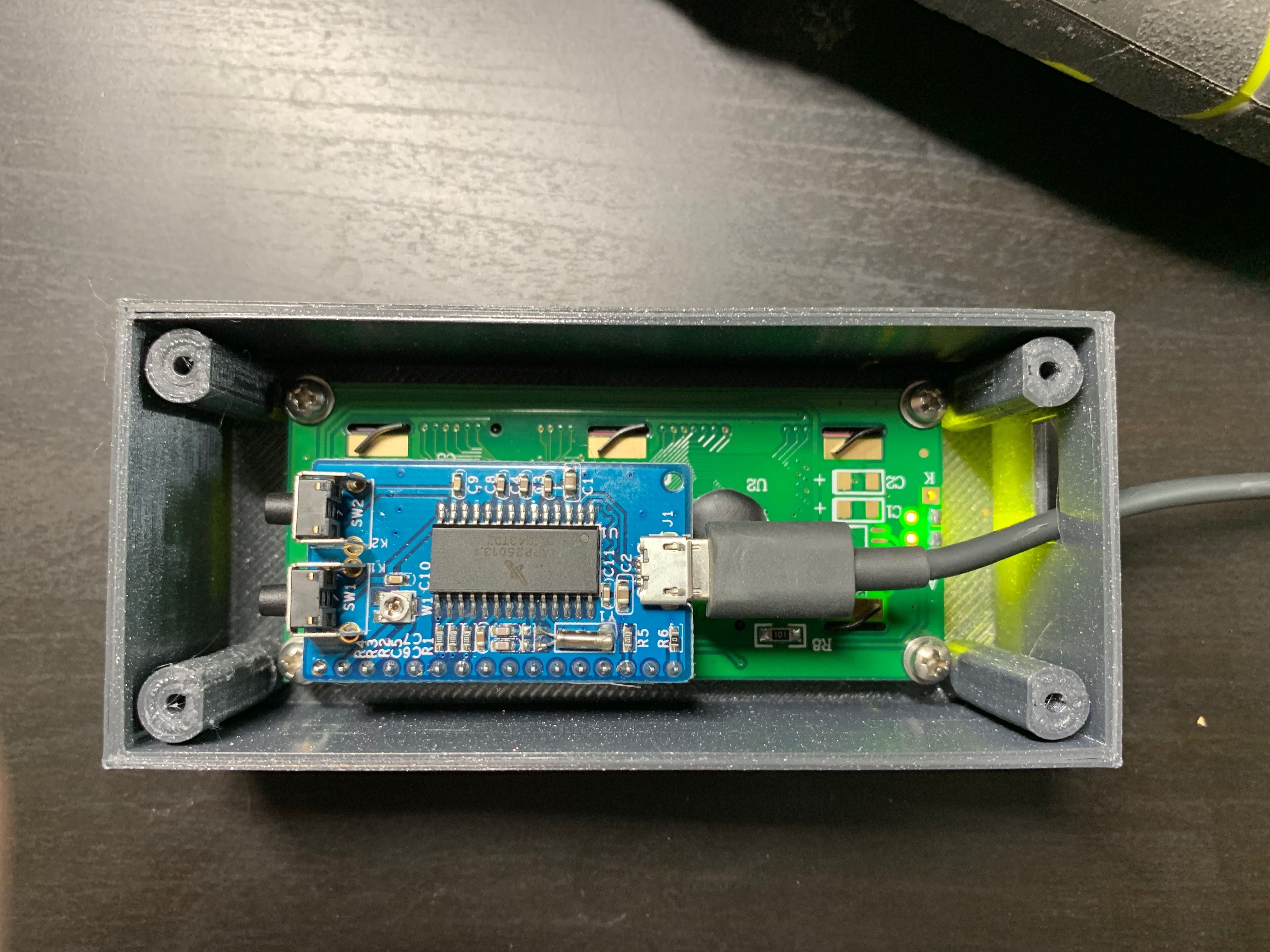 Download free STL file LCD 1602 Case Remix • 3D printable template • Cults