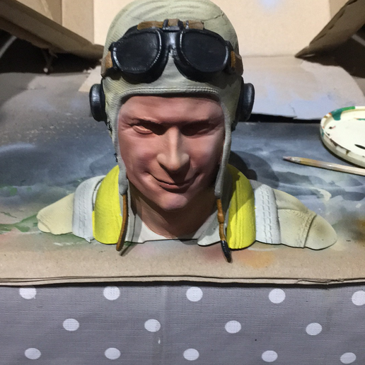 Buste De Pilote Pour Avion Radiocommandé AIRTOP - Référence PN70 - Échelle 1:6 - Neuf