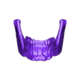 lower_jaw_with_teeth_READY_to_print_OBJ.obj Skull detailed