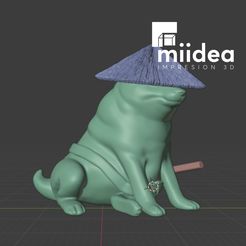 FOTO-2.jpg Fichier STL SAMURAI CHEEMS・Plan pour impression 3D à télécharger