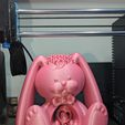 Conejo de Pascua impreso sin soportes