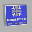 Bundeswehr-Wir.-Tun.-Dinge.png Bundeswehr Wir.Tun.Dinge., Shield, German Army, Army,Fun