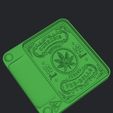 Captura-de-Pantalla-2023-07-15-a-las-16.30.48.jpg WEED TRAY GRINDERKING LABEL ...WEED TRAY 180X180X20MM EASY PRINT PRINTING WITHOUT SUPPORTS READY TO PRINT ROLLING SUPPORT