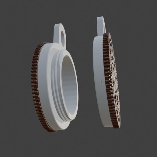 Cookie AirTag Cover / Keychain – Fun & Functional Holder for Apple AirTag