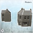 4.jpg Set of brick houses with floors and store on the ground floor (10) - World War Two Second WWII Western campaign USA UK Germany