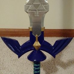 21cd097fd867e1900ad1851a6e27857f_display_large.jpg Archivo STL gratis Zelda Master Sword v2・Modelo para descargar y imprimir en 3D