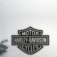 harley.png LOGO HARLEY DAVIDSON MOTORCYCLES SIGN HARLEY DAVIDSON WALL ART